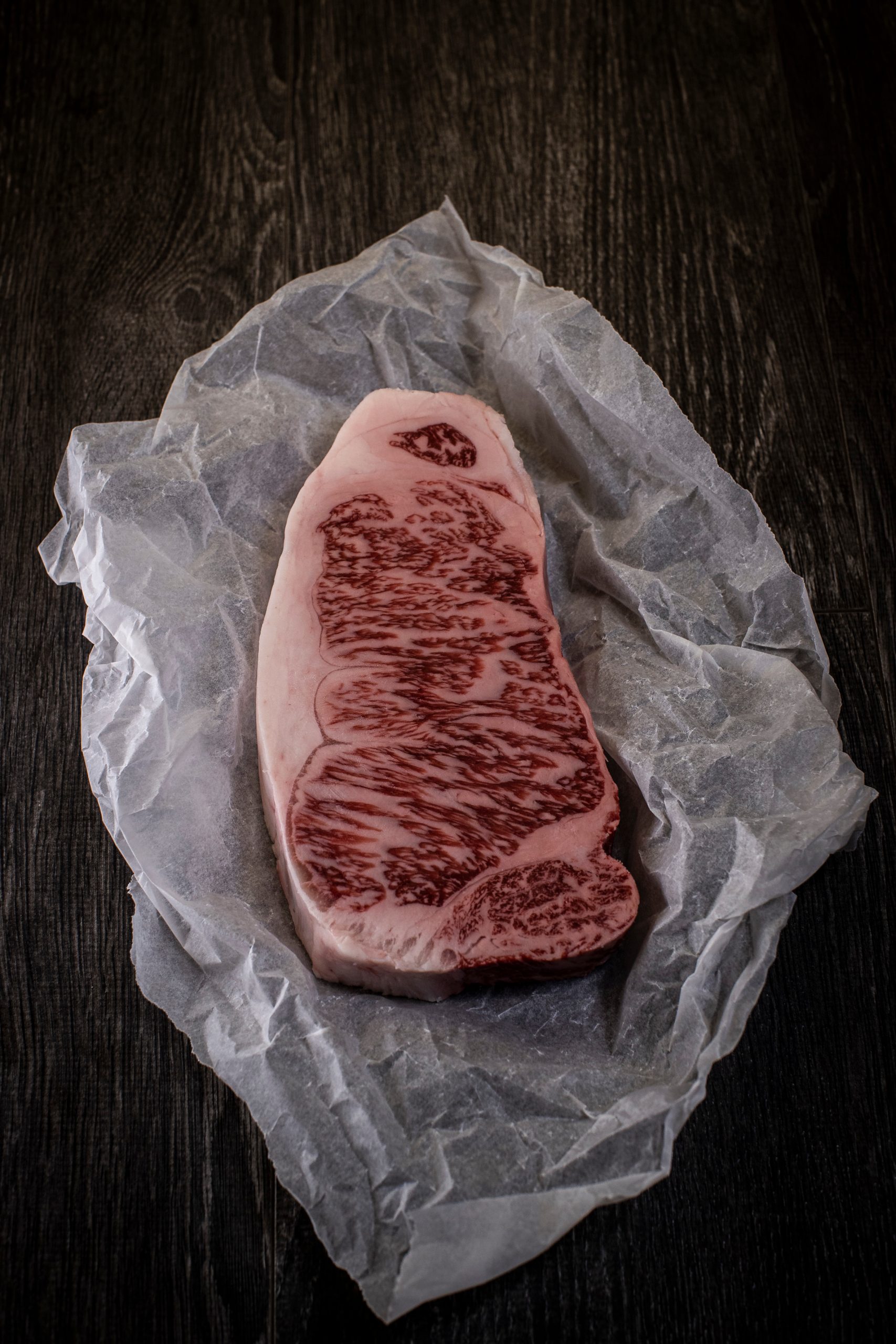 Kobe Wine Beef, Japanese Wagyu Striploin A5 - BMS 11